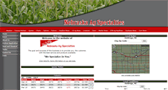 Desktop Screenshot of nebraskaagspecialties.com